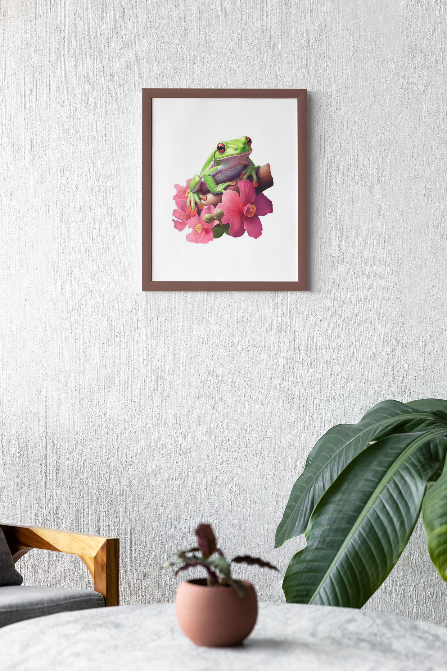 Green Tree Frog Puzzle Art Australia