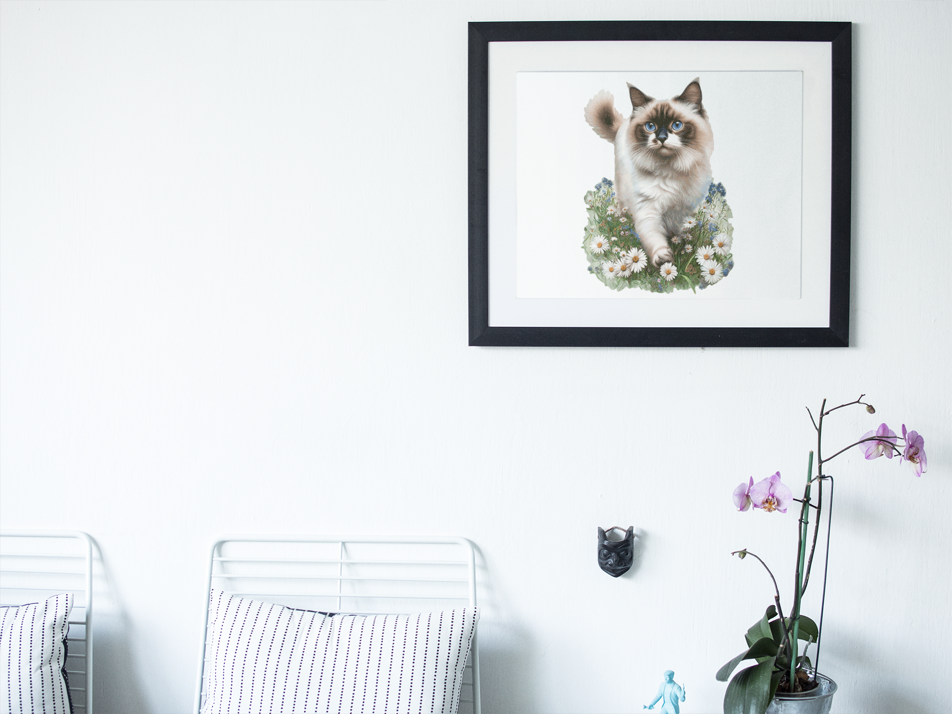 Ragdoll Cat Puzzle Art Australia