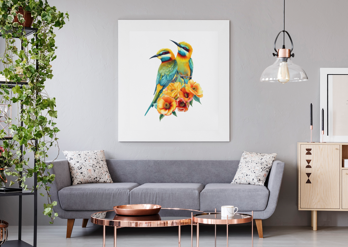 Rainbow Bee-eaters Puzzle Art Australia