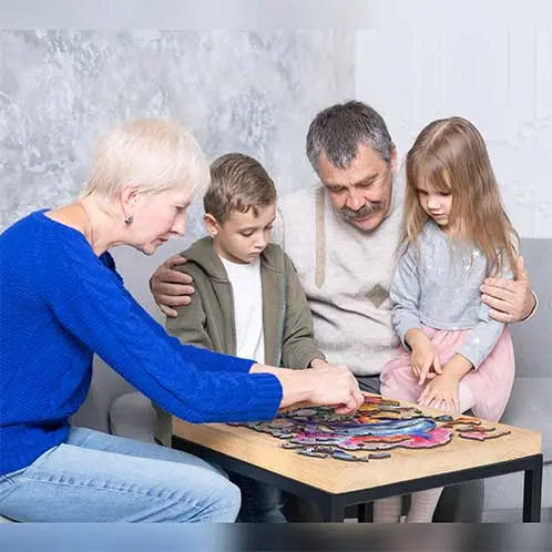 Dolphin Puzzle Art Australia