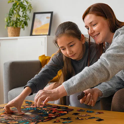 Echdina Wooden Puzzle Puzzle Art Australia