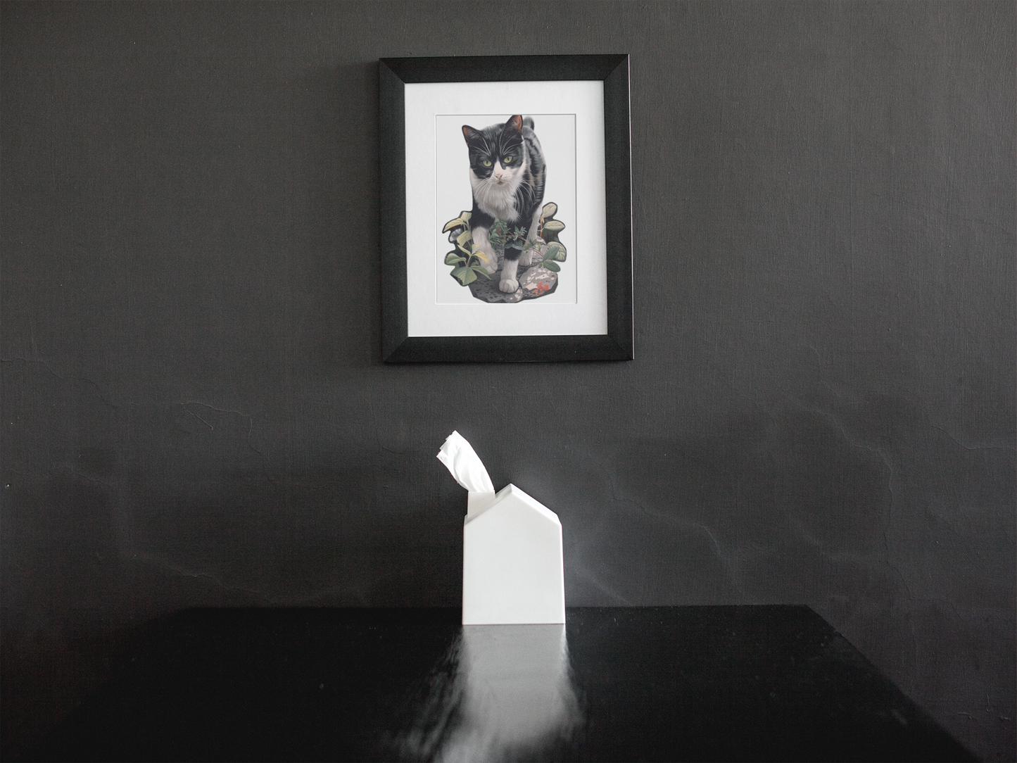 Tuxedo Cat Puzzle Art Australia