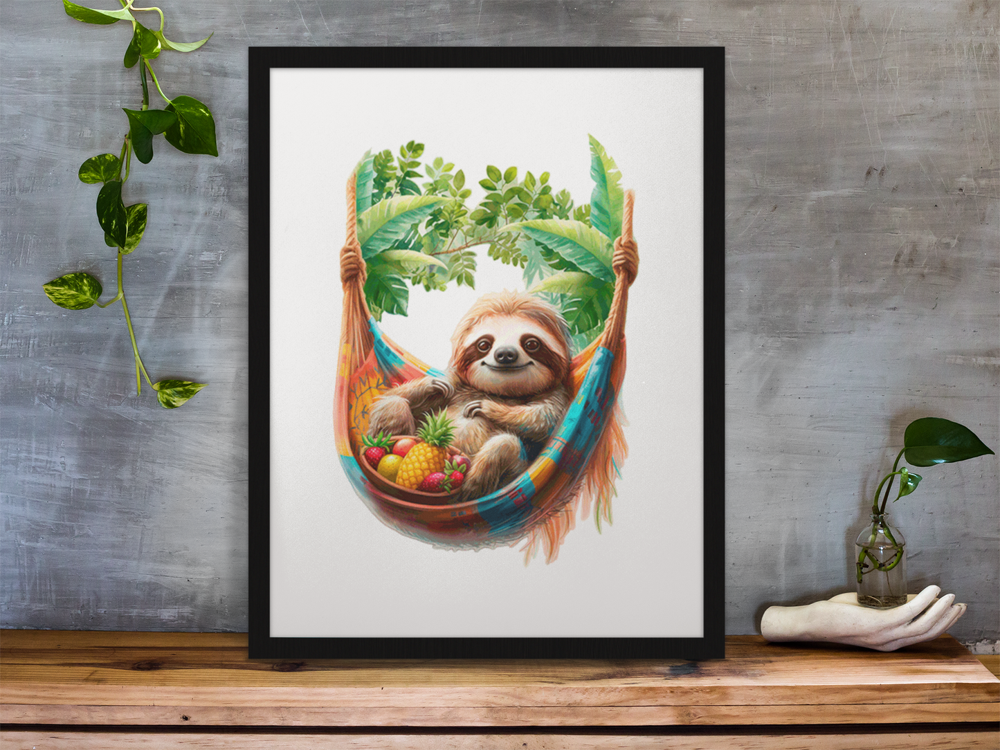 Slothing Around Puzzle Art Australia