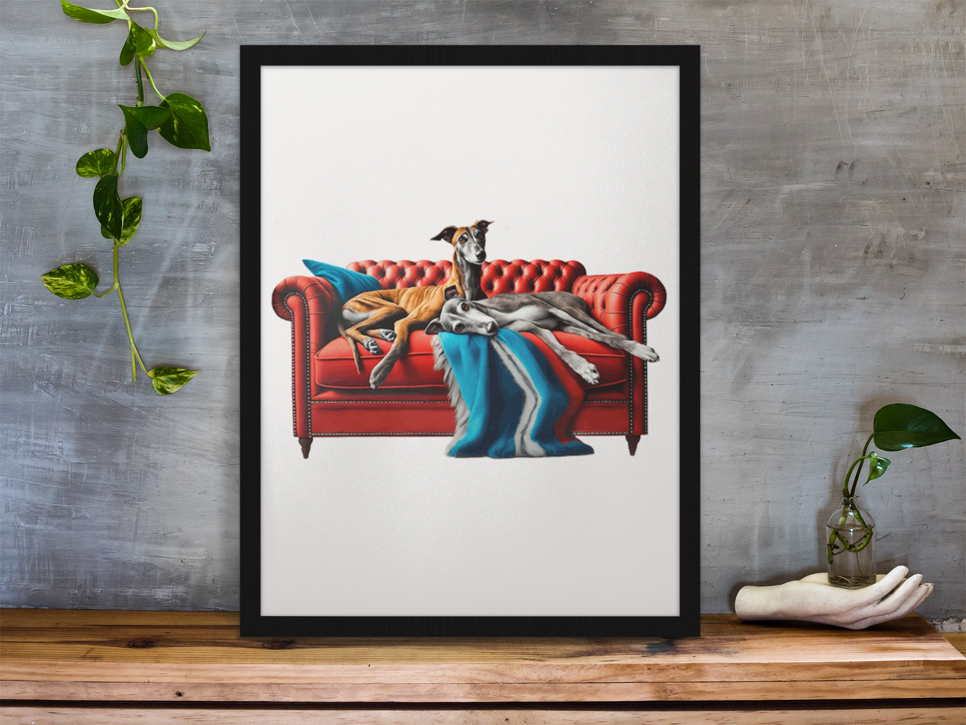 Greyhounds retire Puzzle Art Australia