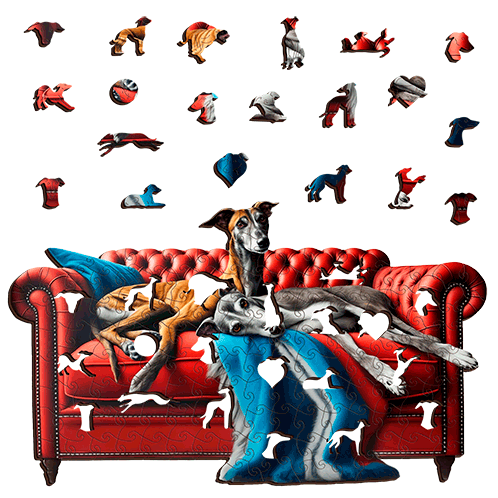 Greyhounds retire Puzzle Art Australia