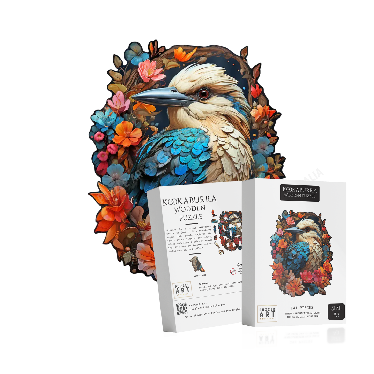Kookabura Wooden Puzzle Puzzle Art Australia