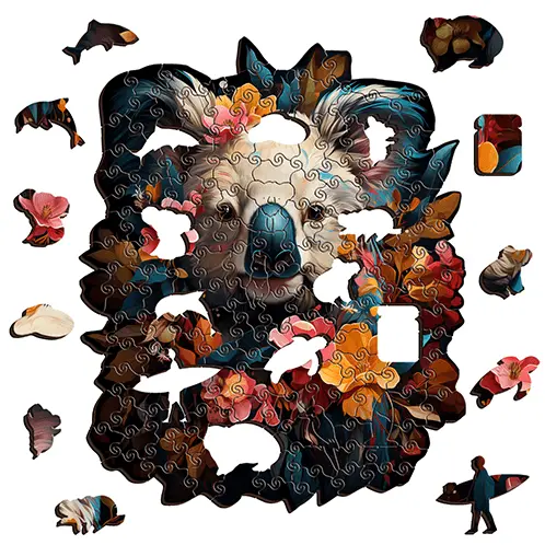 Koala Wooden Puzzle Puzzle Art Australia