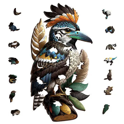 Kingfisher Puzzle Art Australia