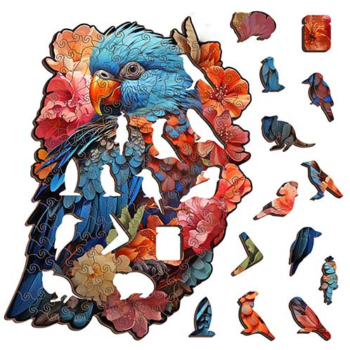 Lorikeet Wooden Puzzle Puzzle Art Australia