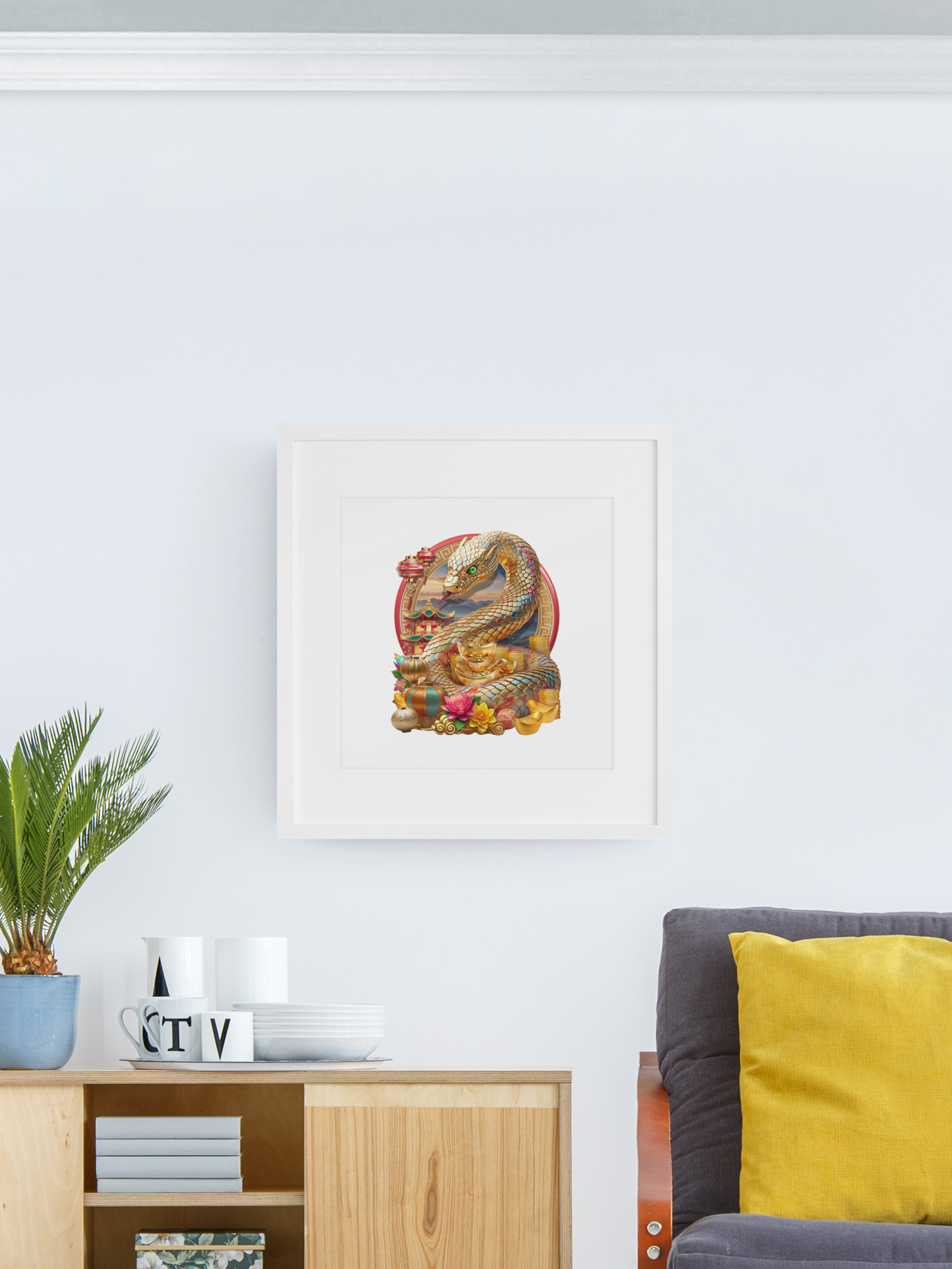 Year of the Snake Puzzle Art Australia