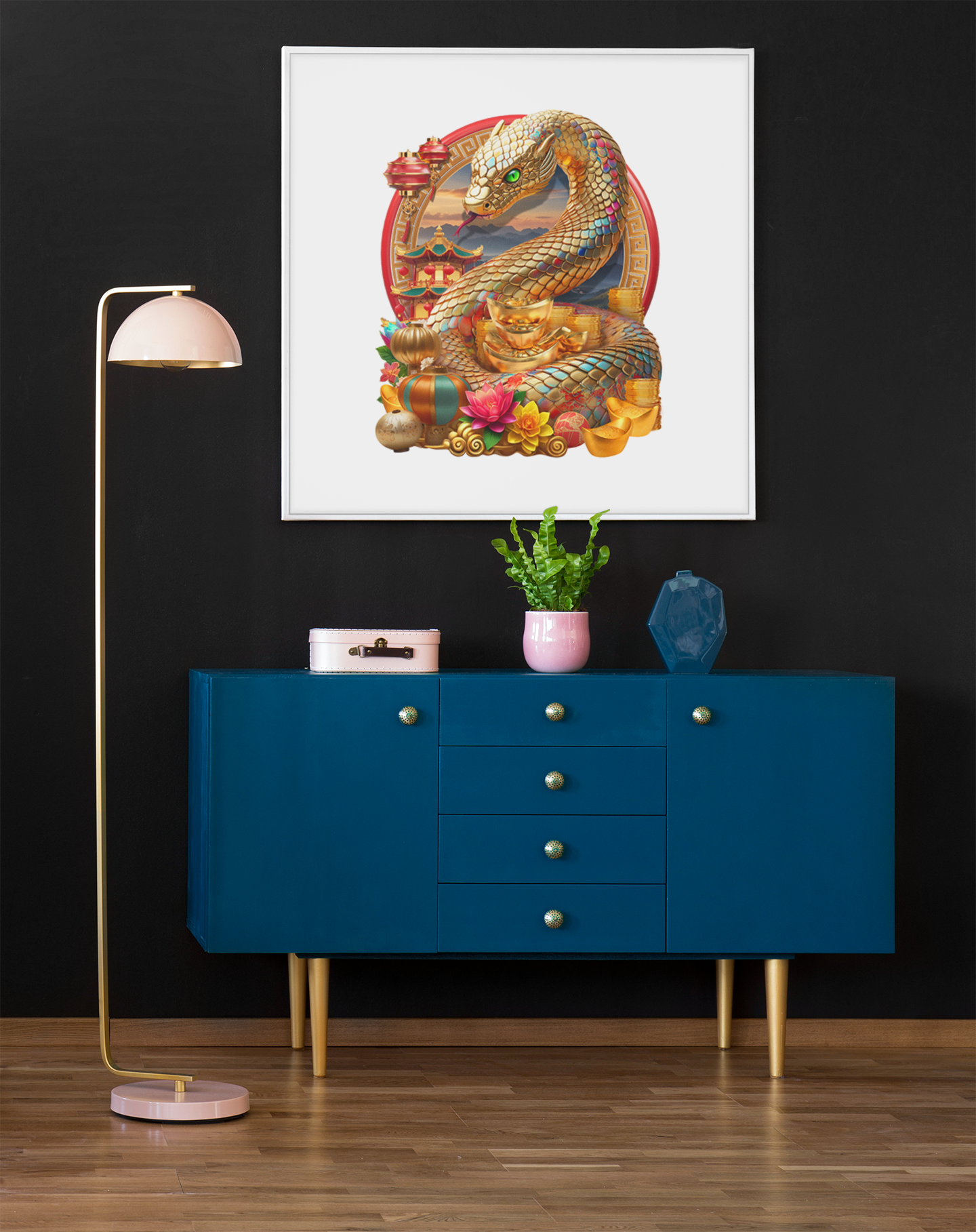 Year of the Snake Puzzle Art Australia