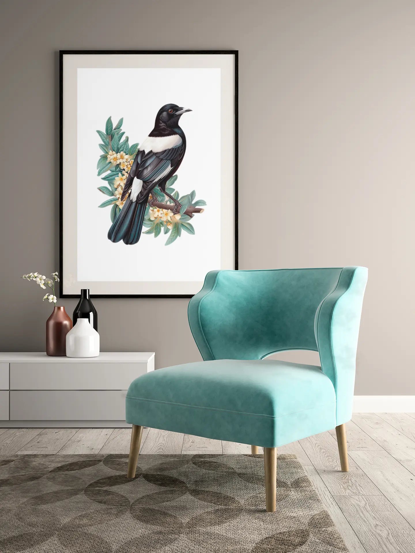 Magpie Puzzle Art Australia