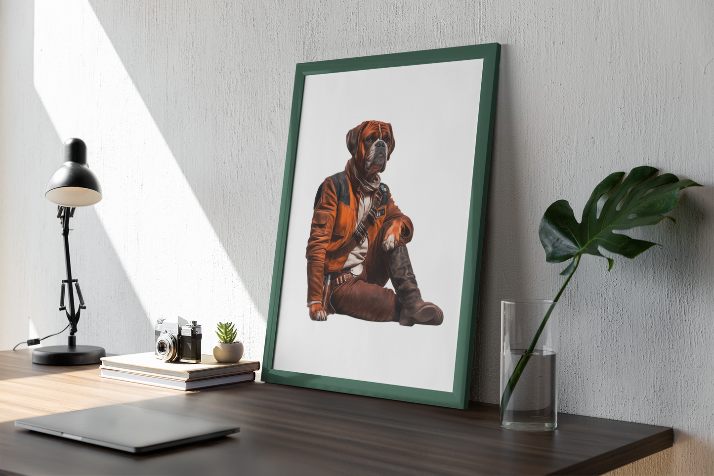 Boxer Soldier Puzzle Art Australia