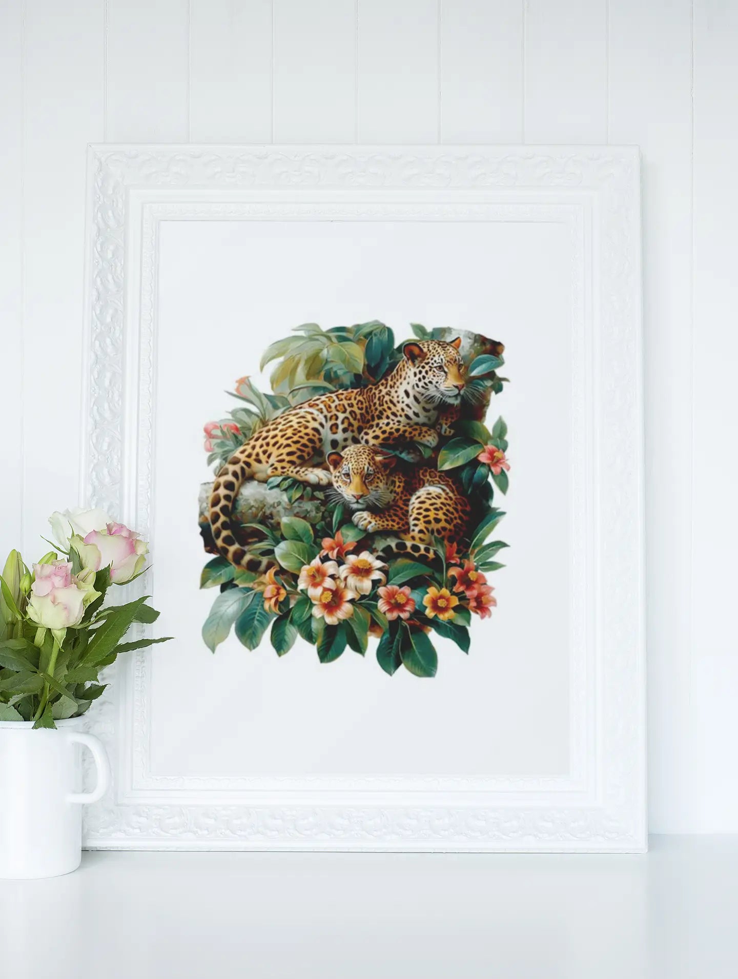 Lazy Leopards Puzzle Art Australia