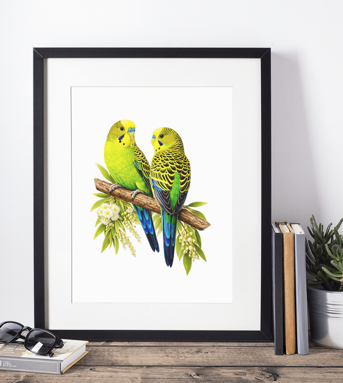 Black Yellow Tail Cockatoo Puzzle Art Australia