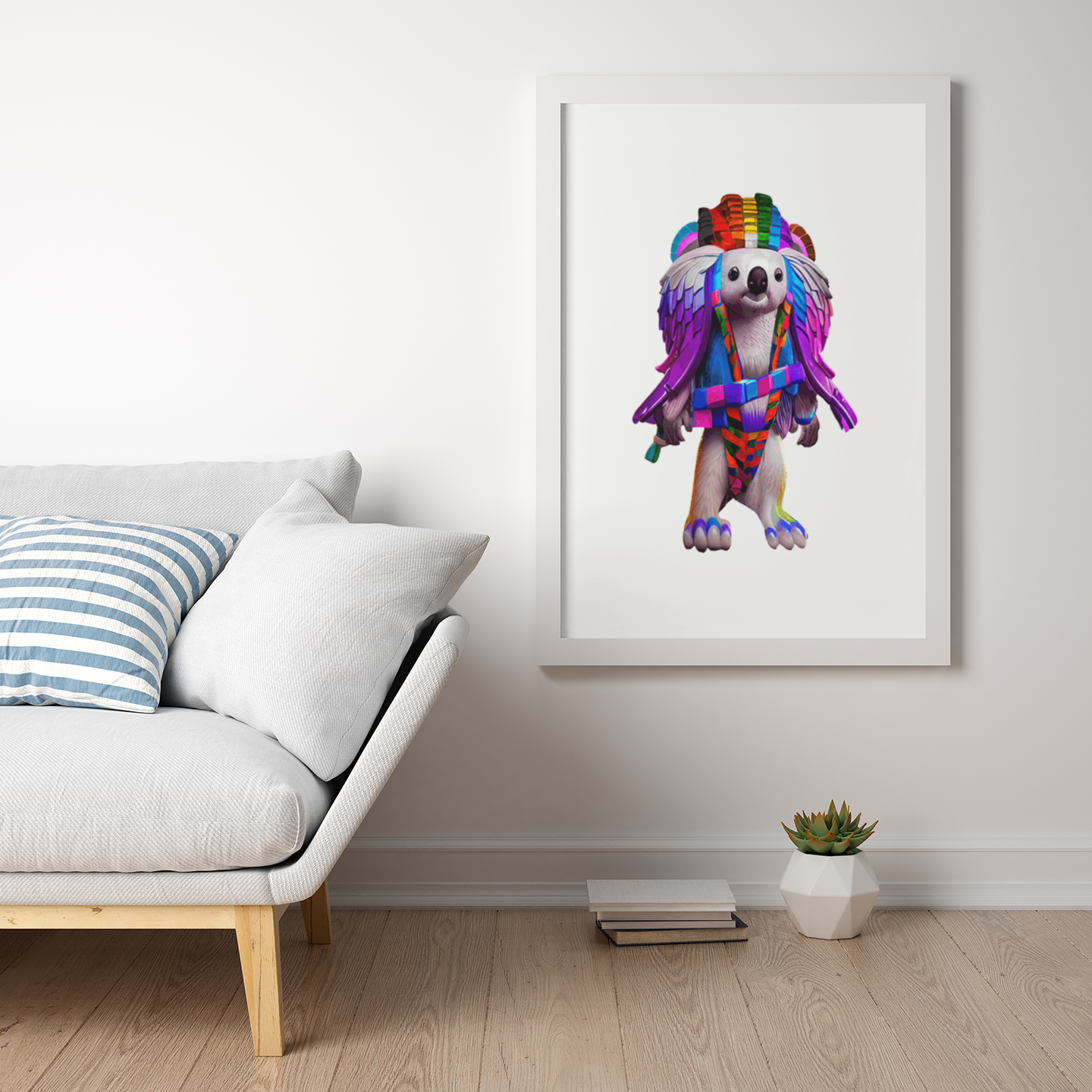 Mankini Koala Puzzle Art Australia