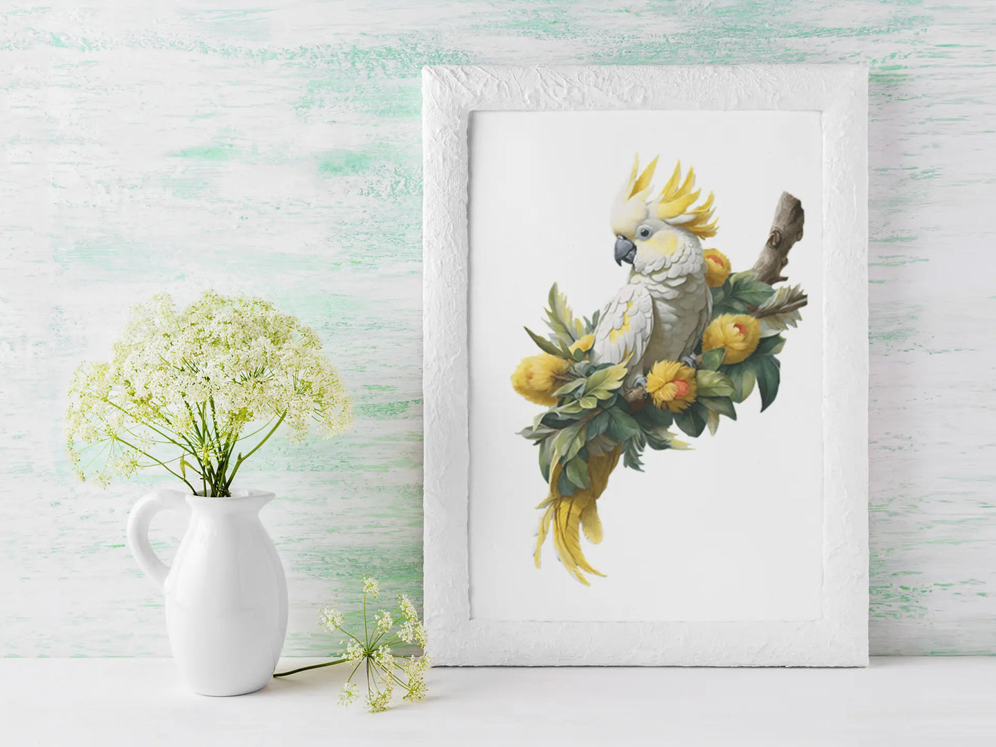 Sulphur Cockatoo Puzzle Art Australia