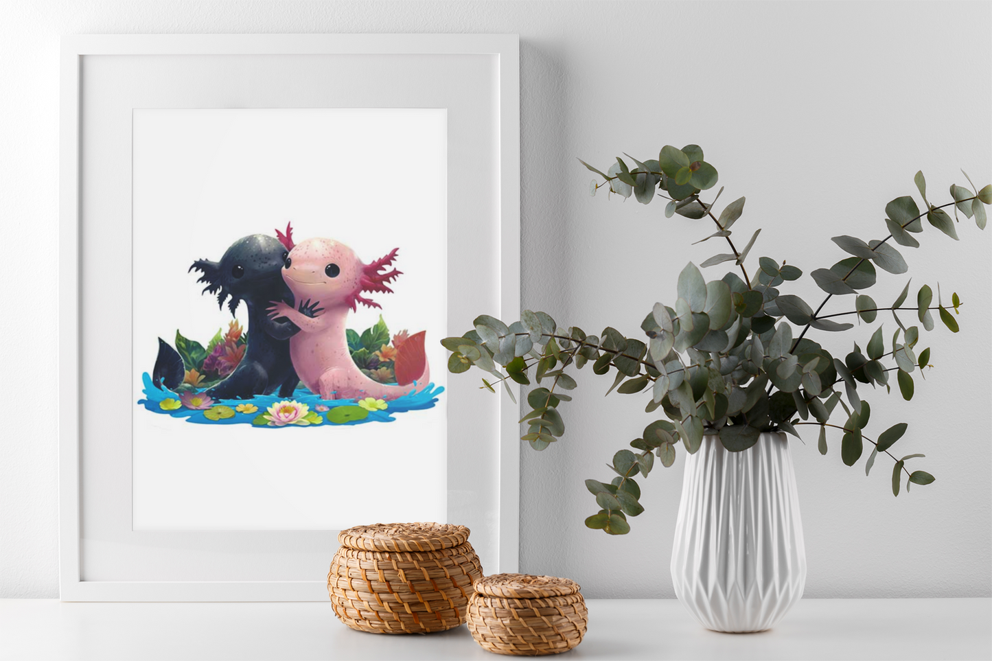 AXOLOTL BFF Puzzle Art Australia