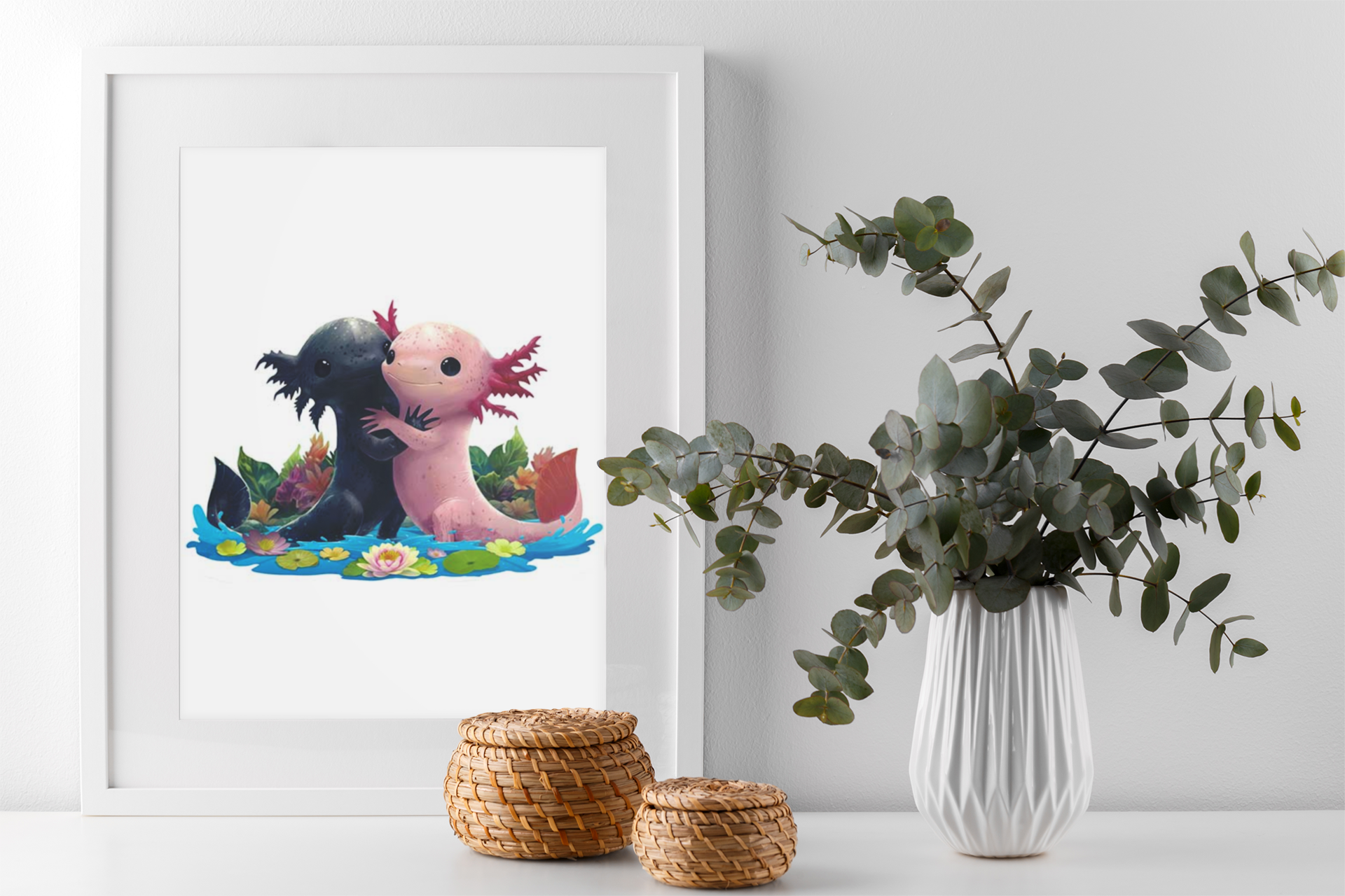 AXOLOTL BFF Puzzle Art Australia