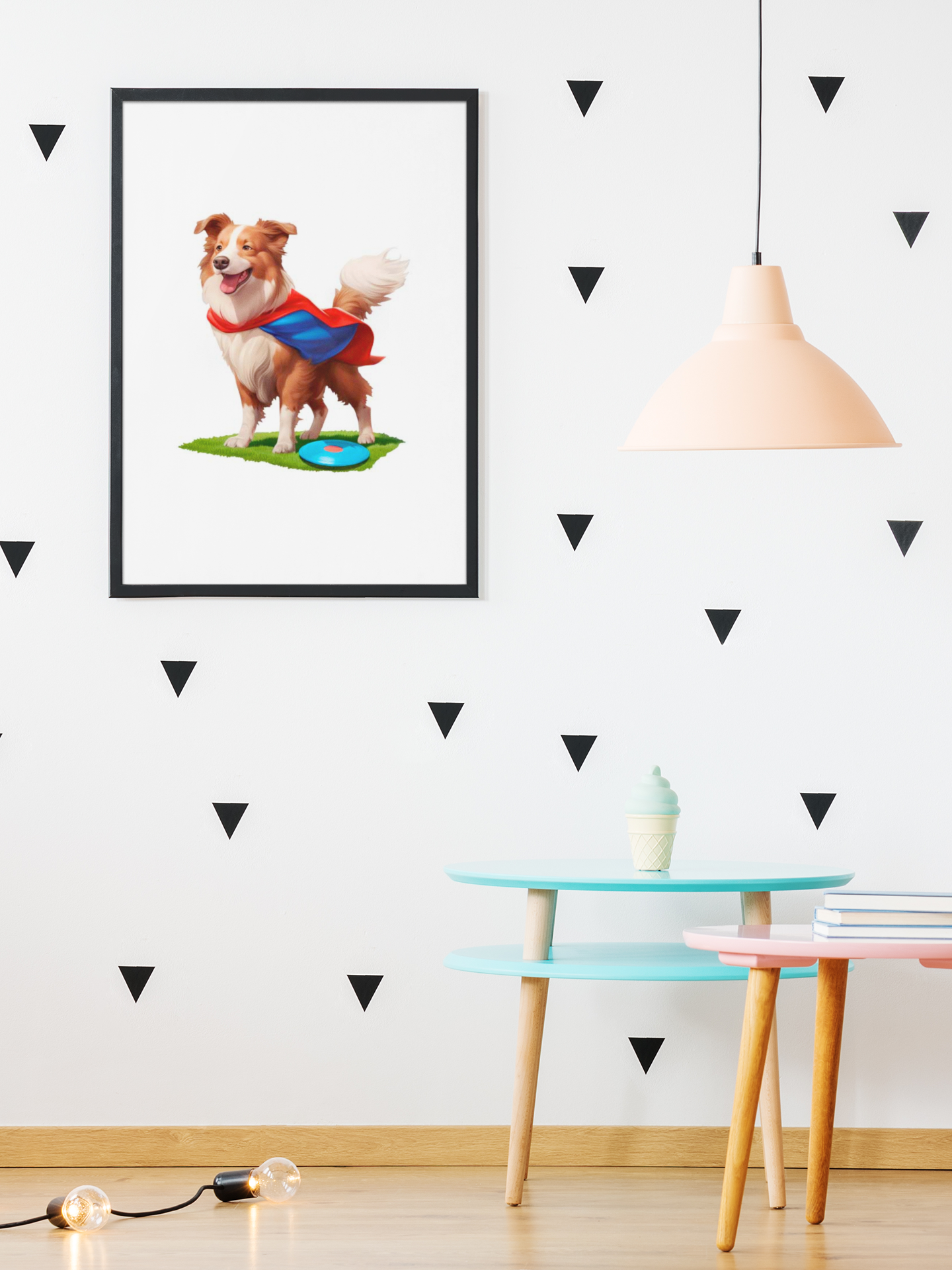 Border Collie Fetch Puzzle Art Australia