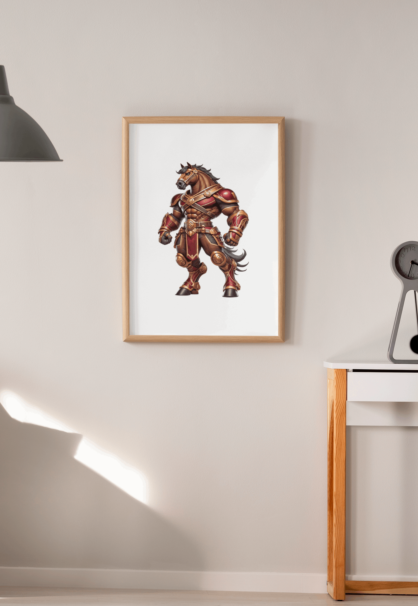 The Crimson Bronco-Inspired Warrior Puzzle – QLD Rugby League Gift Puzzle Art Australia