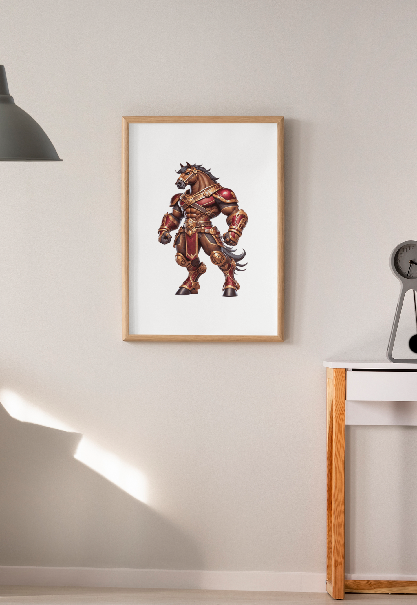 The Crimson Bronco-Inspired Warrior Puzzle – QLD Rugby League Gift Puzzle Art Australia