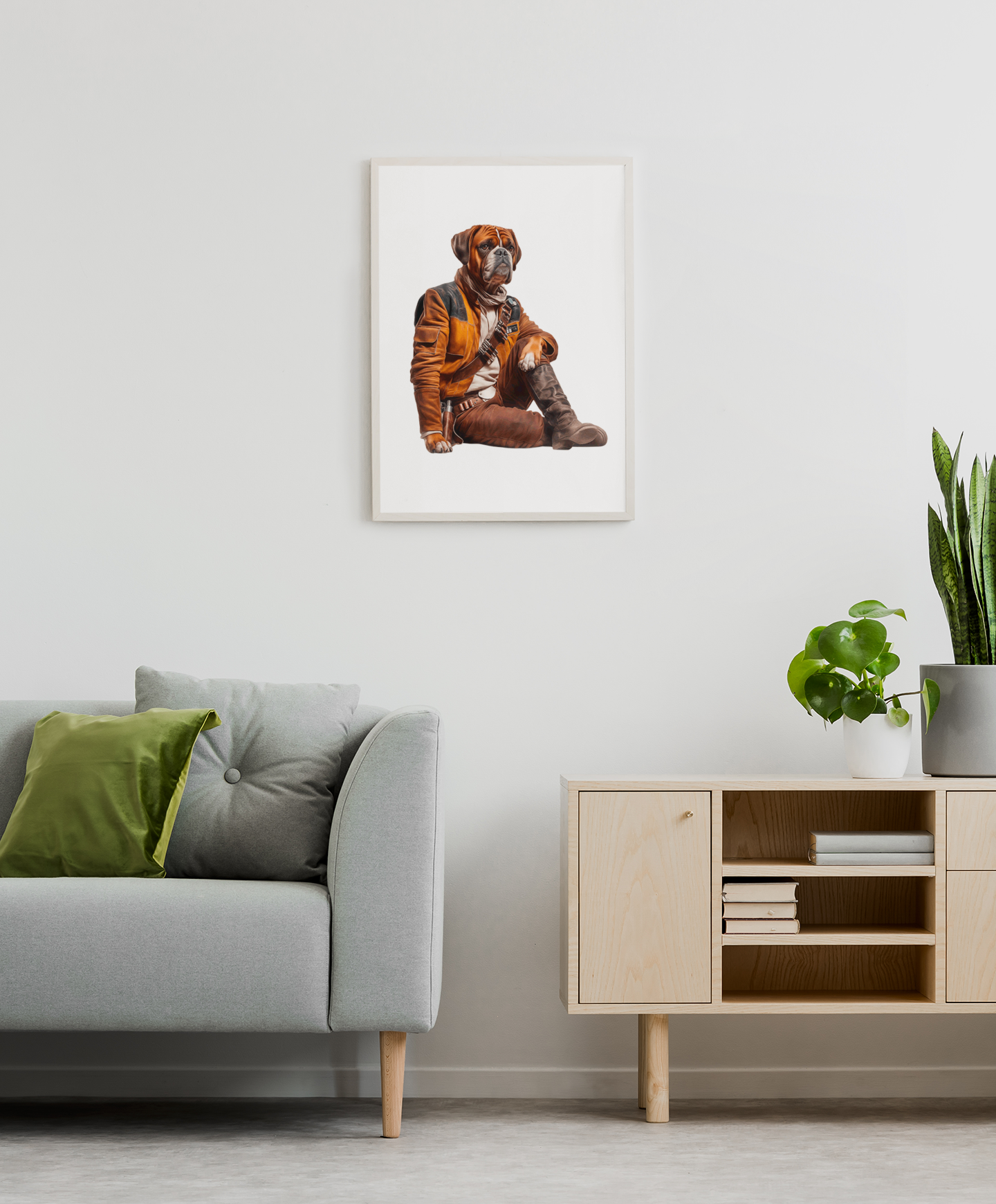 Boxer Soldier Puzzle Art Australia