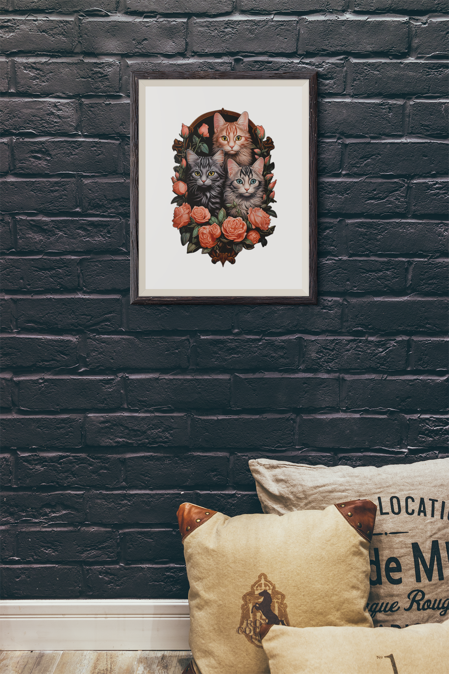 Trio of Cats Puzzle Art Australia