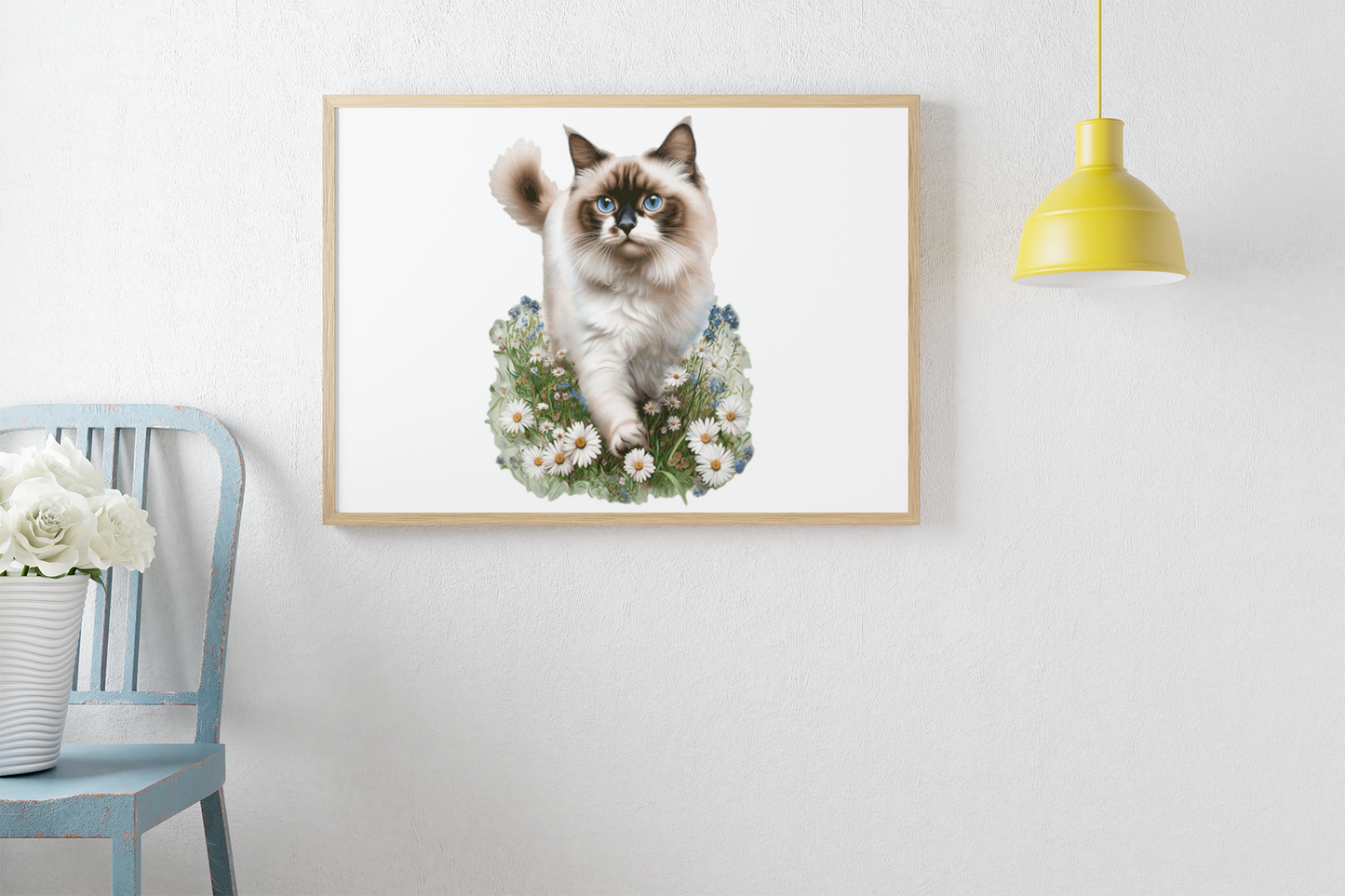 Ragdoll Cat Puzzle Art Australia