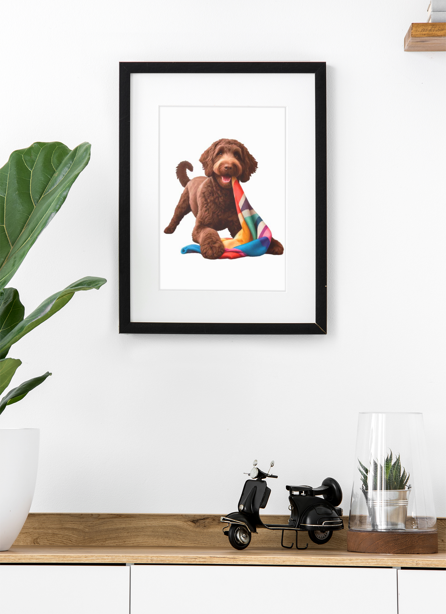 Labradoodle Puzzle Art Australia