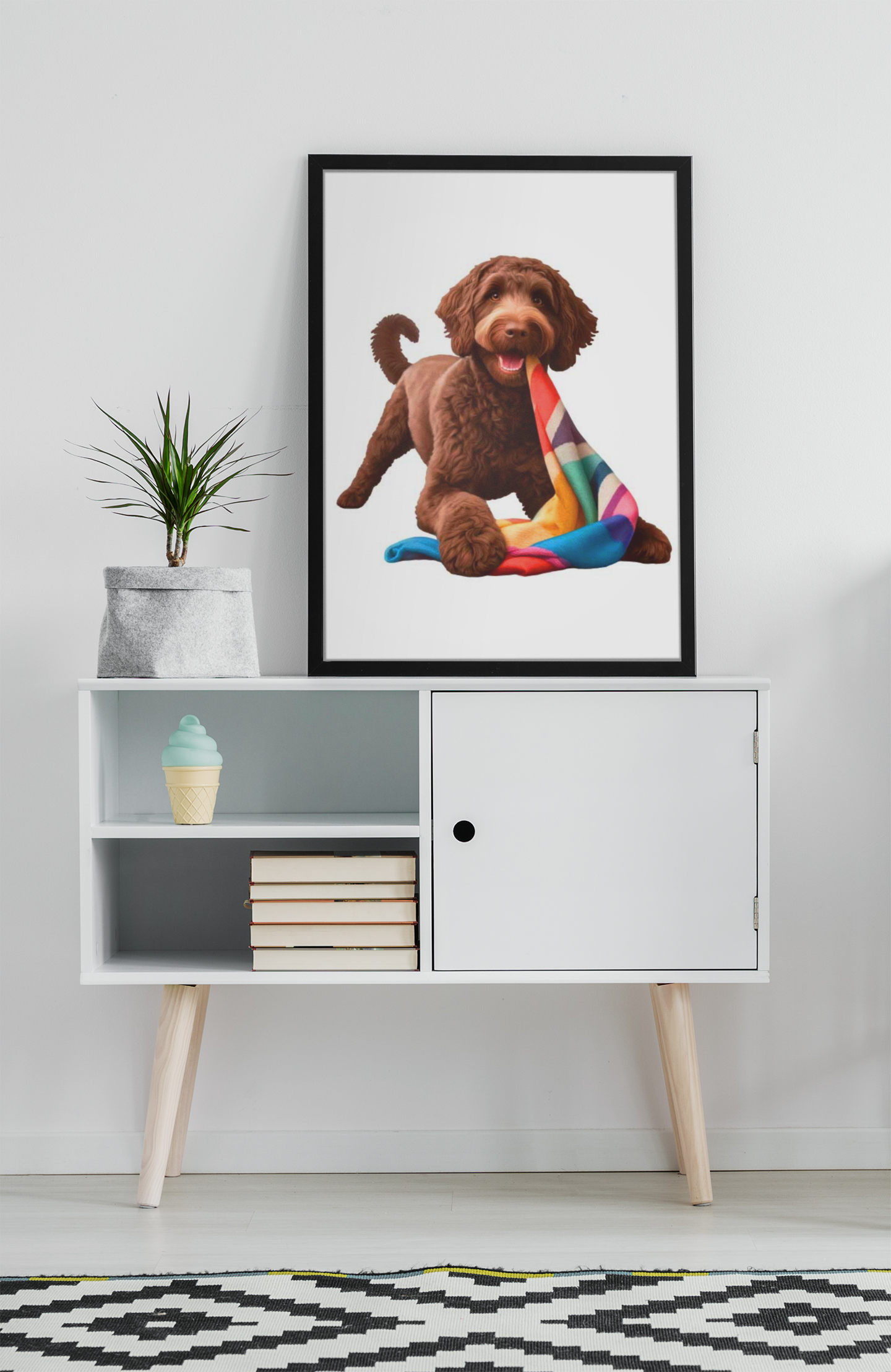 Labradoodle Puzzle Art Australia