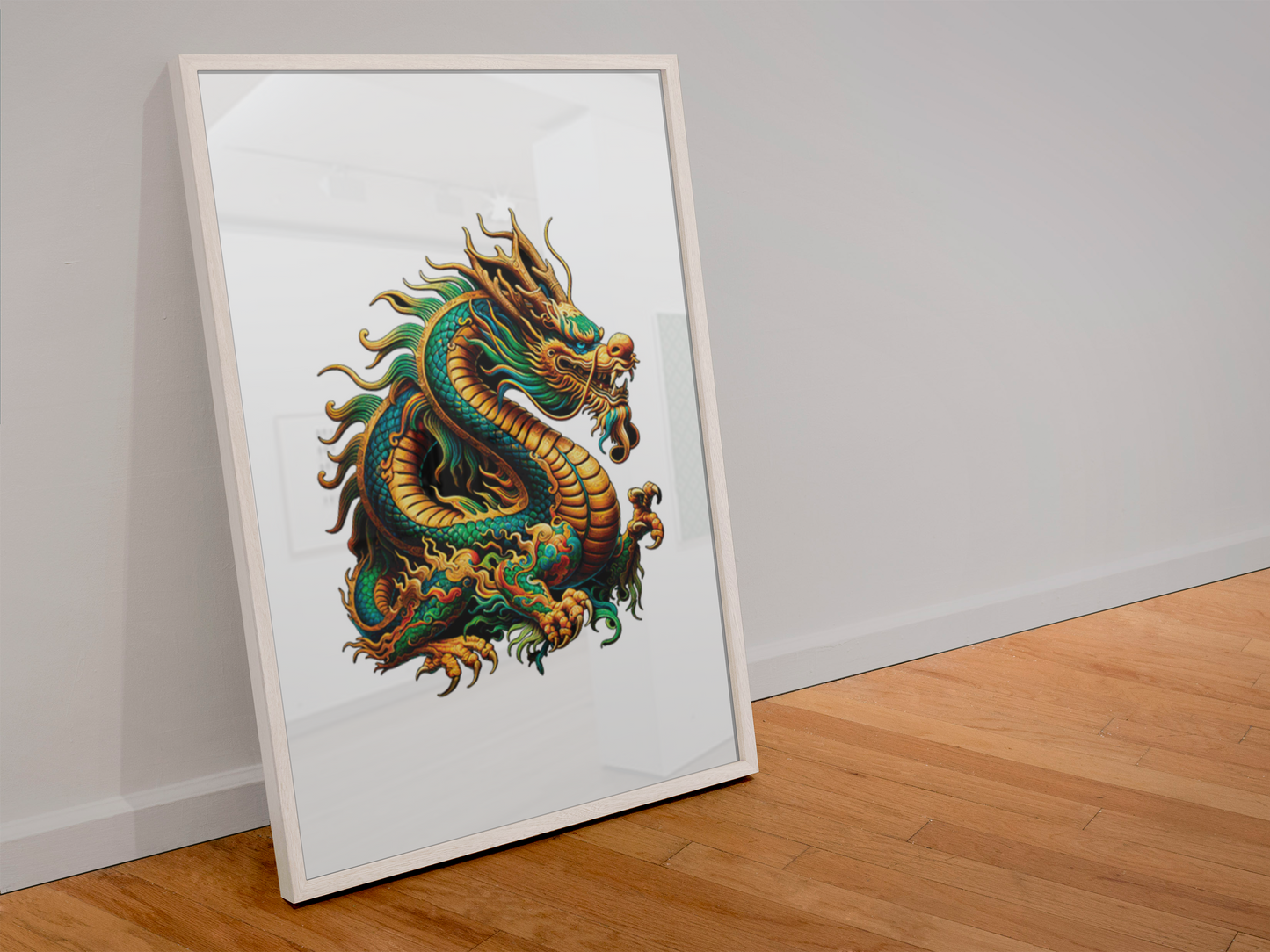 Chinese Dragon Puzzle Art Australia