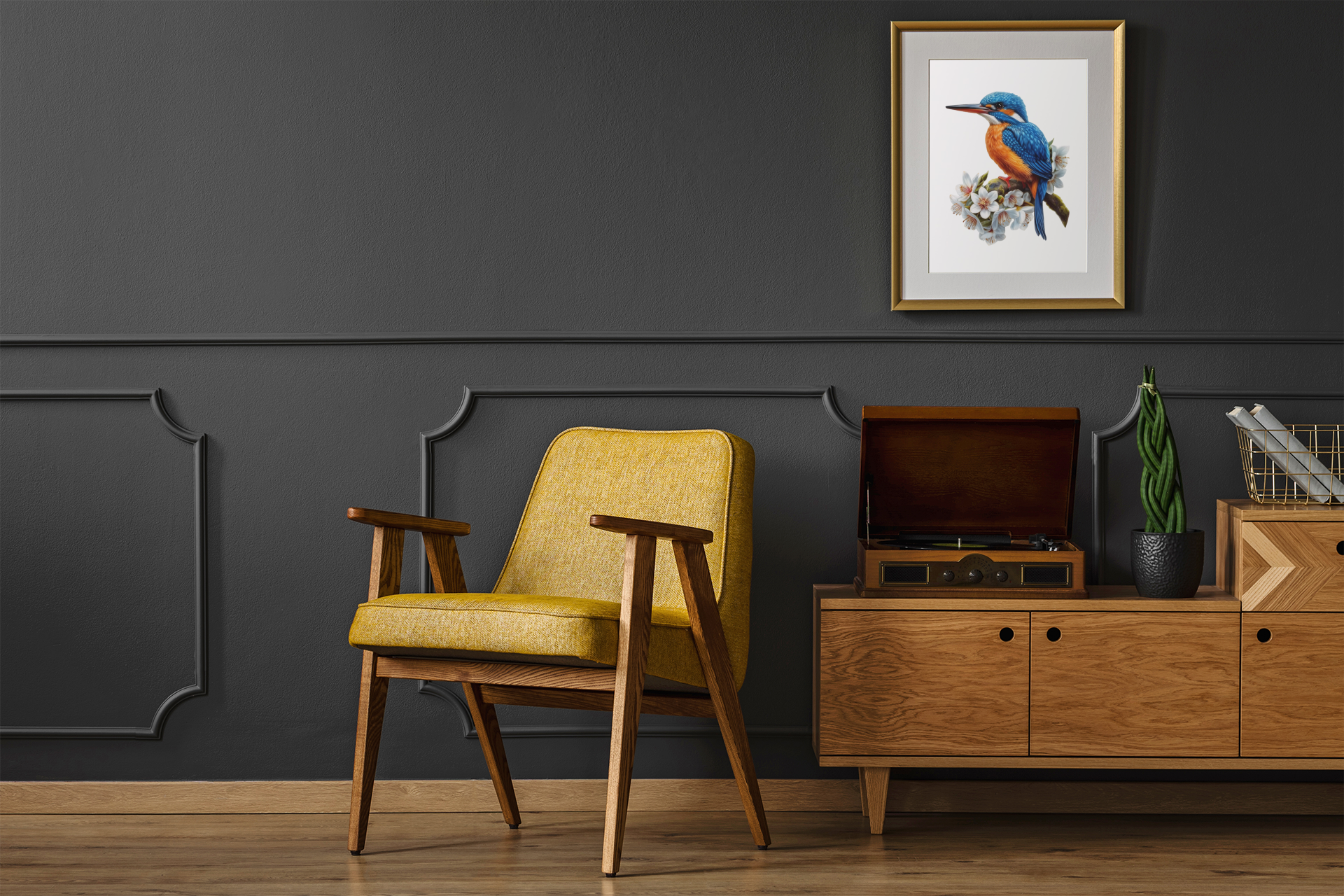Azure Kingfisher Puzzle Art Australia