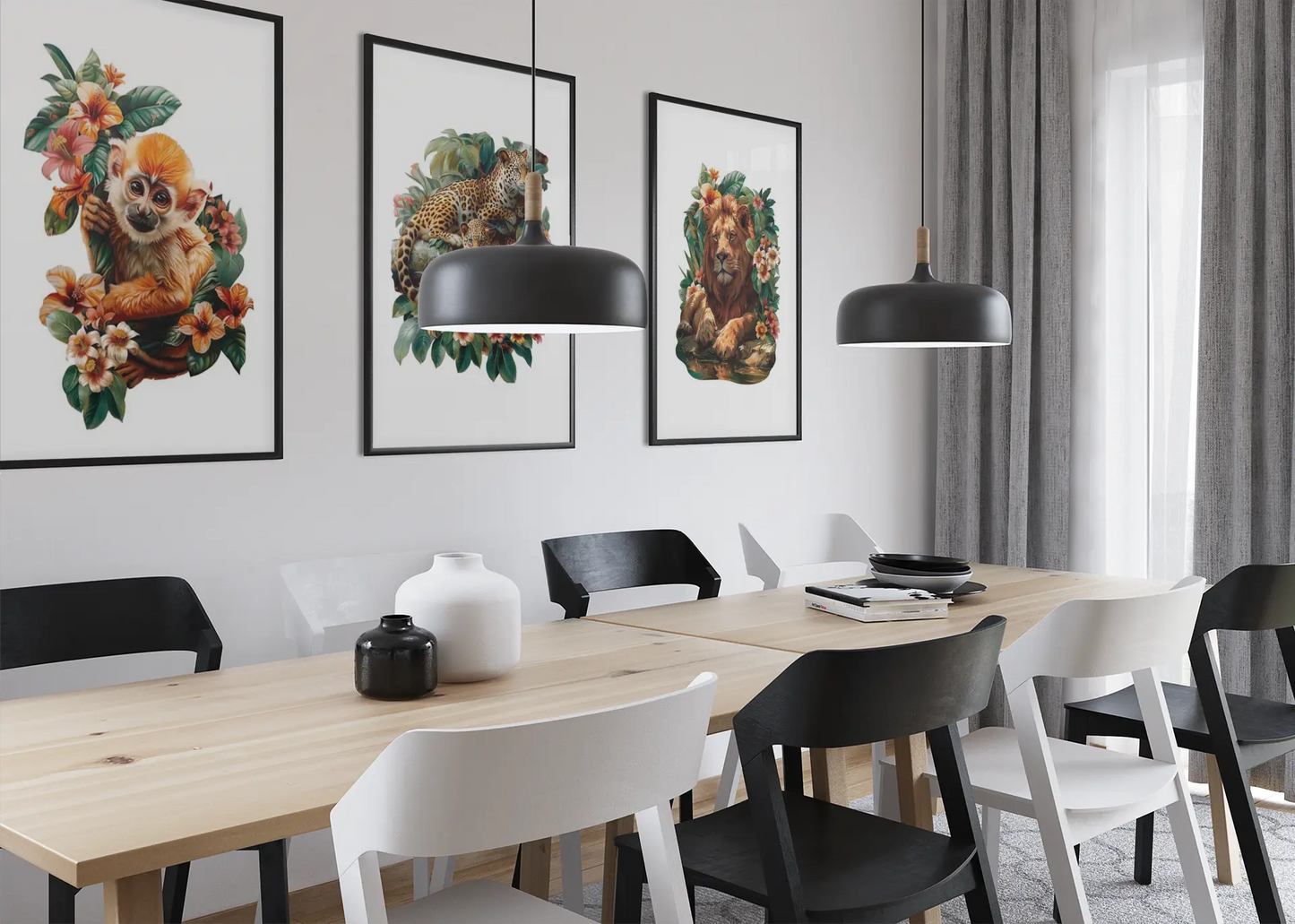 Snub Nose Monkey Puzzle Art Australia