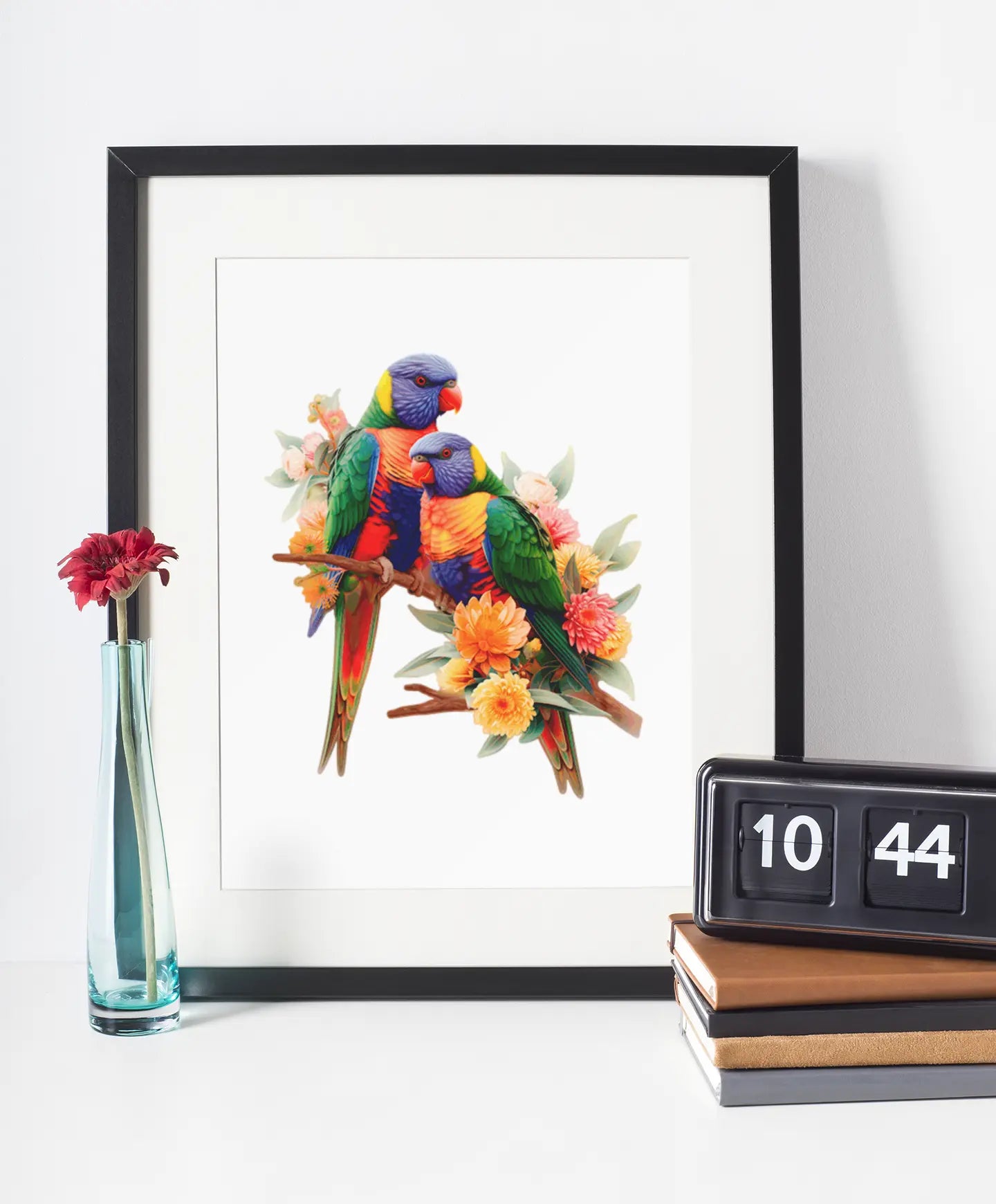 Lorikeet Pair Puzzle Art Australia