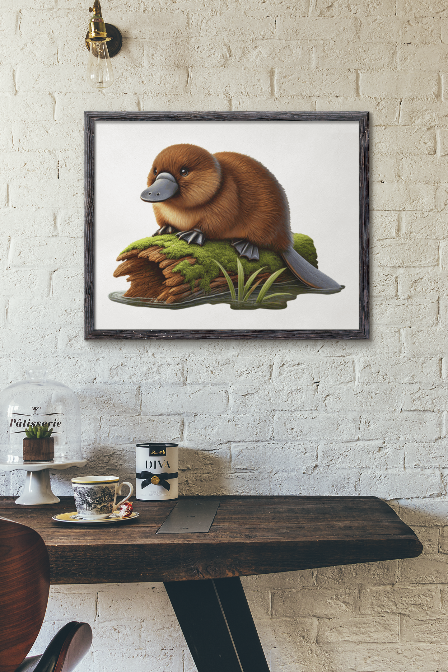 Platypus Dreaming Wooden Puzzle Puzzle Art Australia
