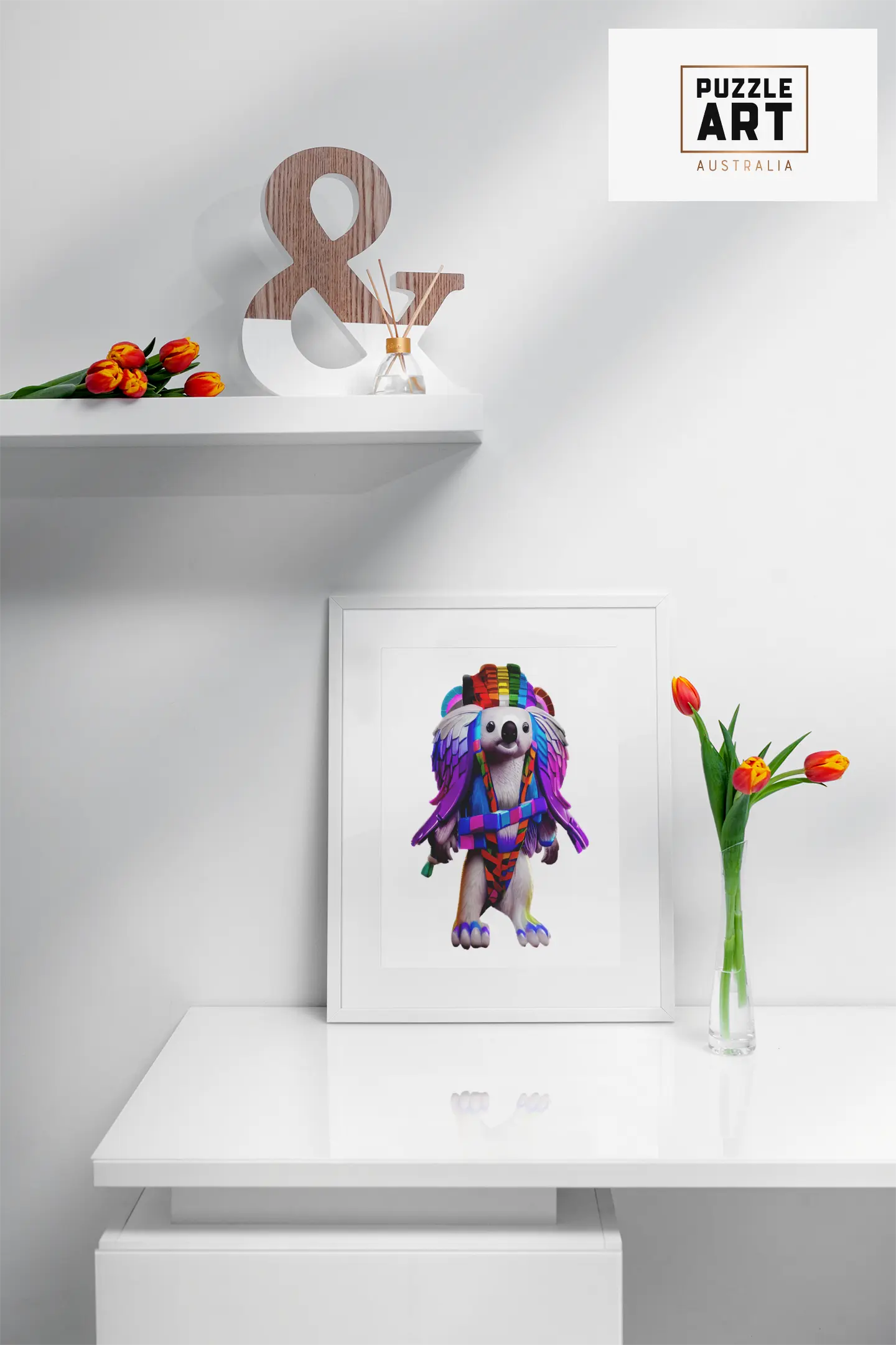 Koala for Pride Wooden Puzzle Puzzle Art Australia
