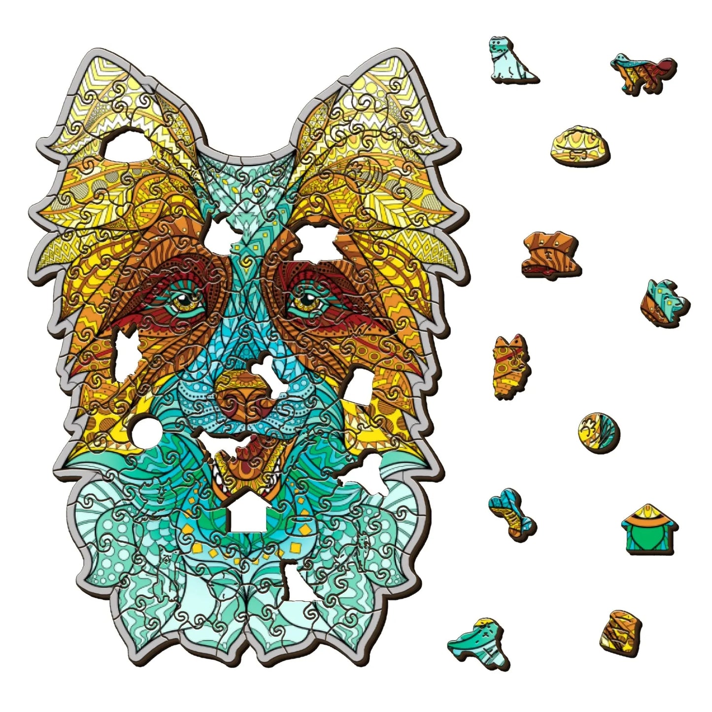 Border Collie - Puzzle Art Australia