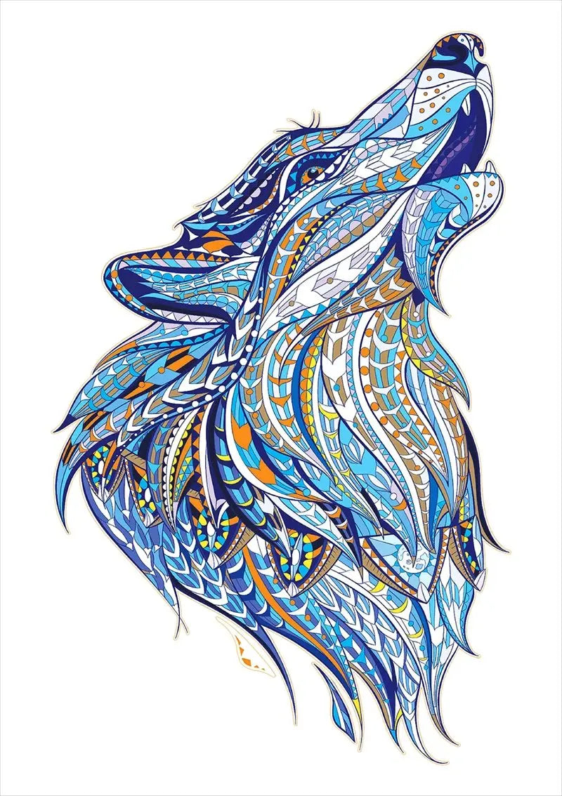Howling wolf