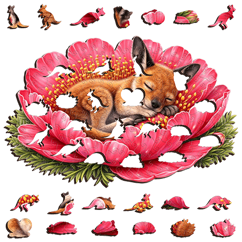 Joey – First Light Puzzle Art Australia