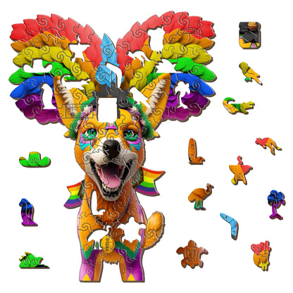 Flamboyant Dingo Wooden Puzzle