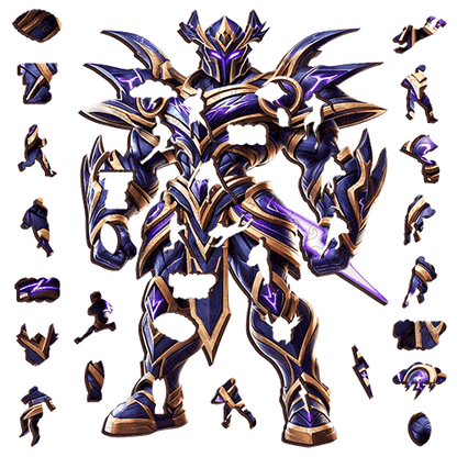 Thunderborn Storm Warrior Puzzle – Melbourne-Inspired Rugby League Power Puzzle Art Australia