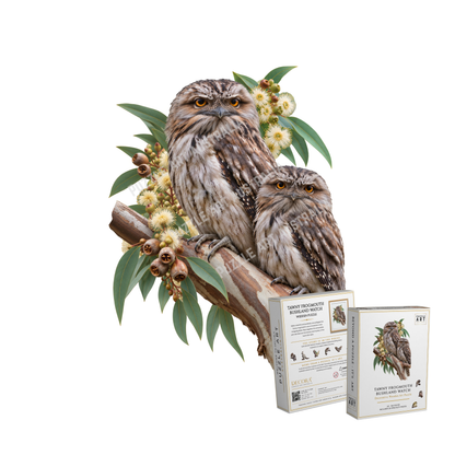 Tawny Frogmouth Owl Wooden Puzzle Art by Puzzle Art Australia