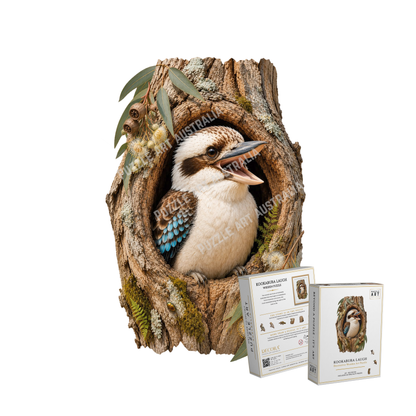 Kookabura Laugh Puzzle Art Australia