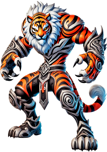 The Shadowfang Tiger Puzzle Art Australia
