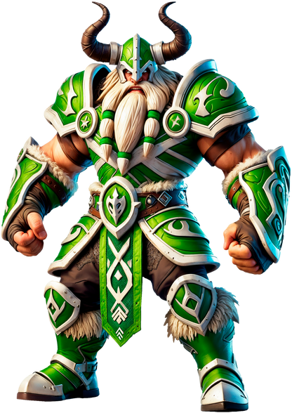 The Emerald Berserker Puzzle Art Australia