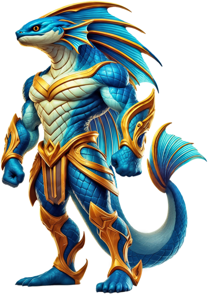 The Sapphire Serpent Puzzle Art Australia