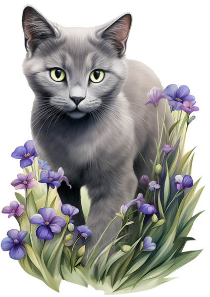 Russian Blue Cat