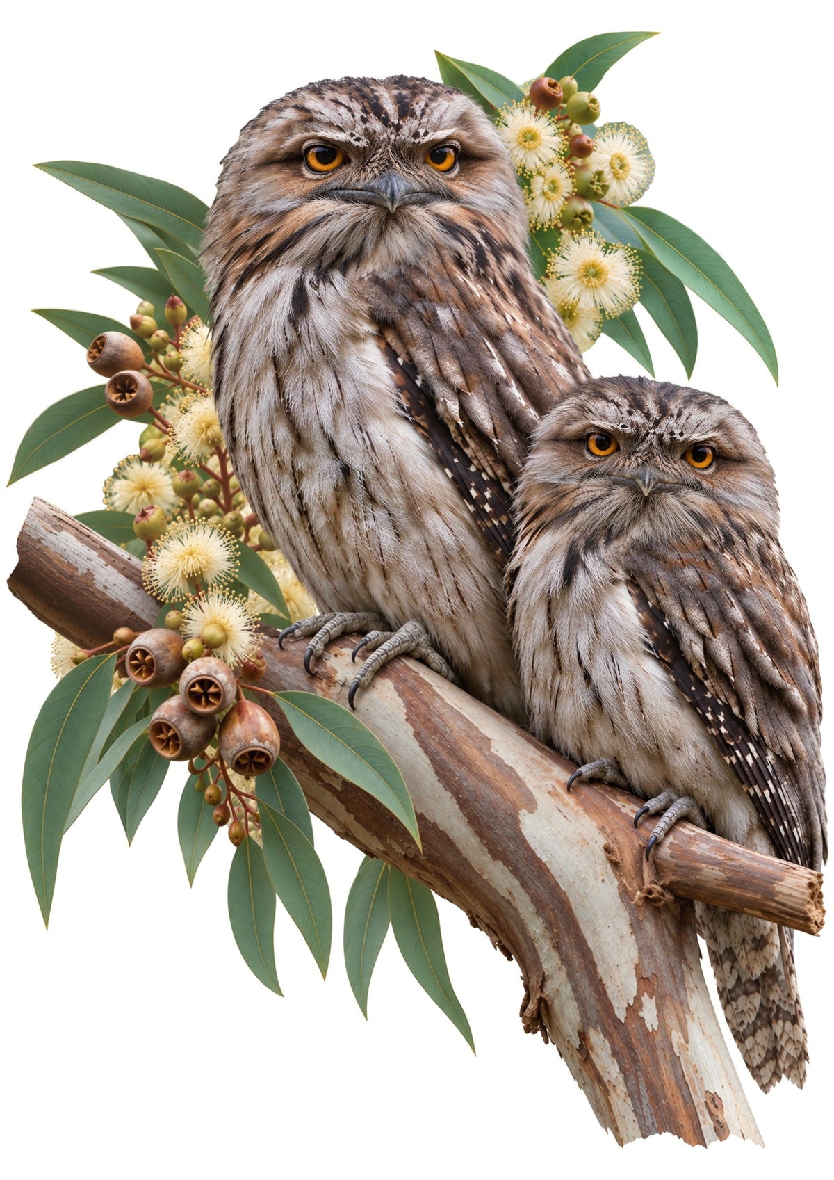 Tawny Frogmouth – Bushland Watch Puzzle Art Australia