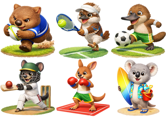 Aussie Animals Wooden Puzzle Puzzle Art Australia